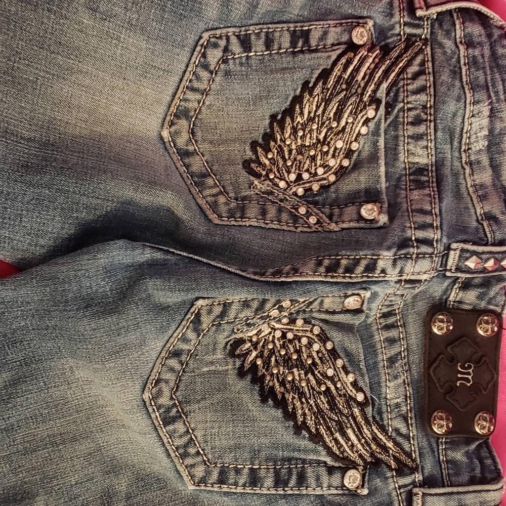 Girls size 12 Miss Me jeans